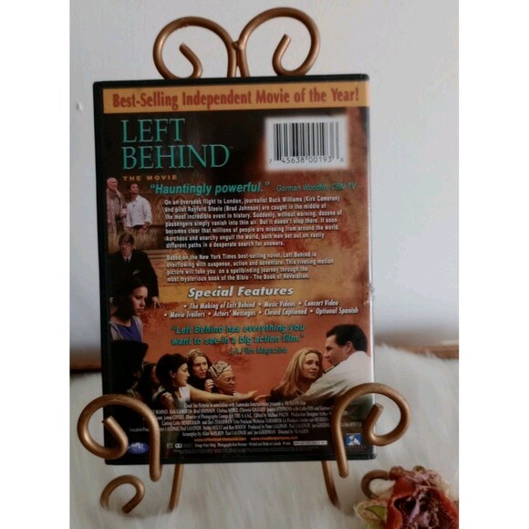 Left Behind The Movie [DVD] Special Edition Kirk Cameron Brad Johnson Very Good - Picture 3 of 3